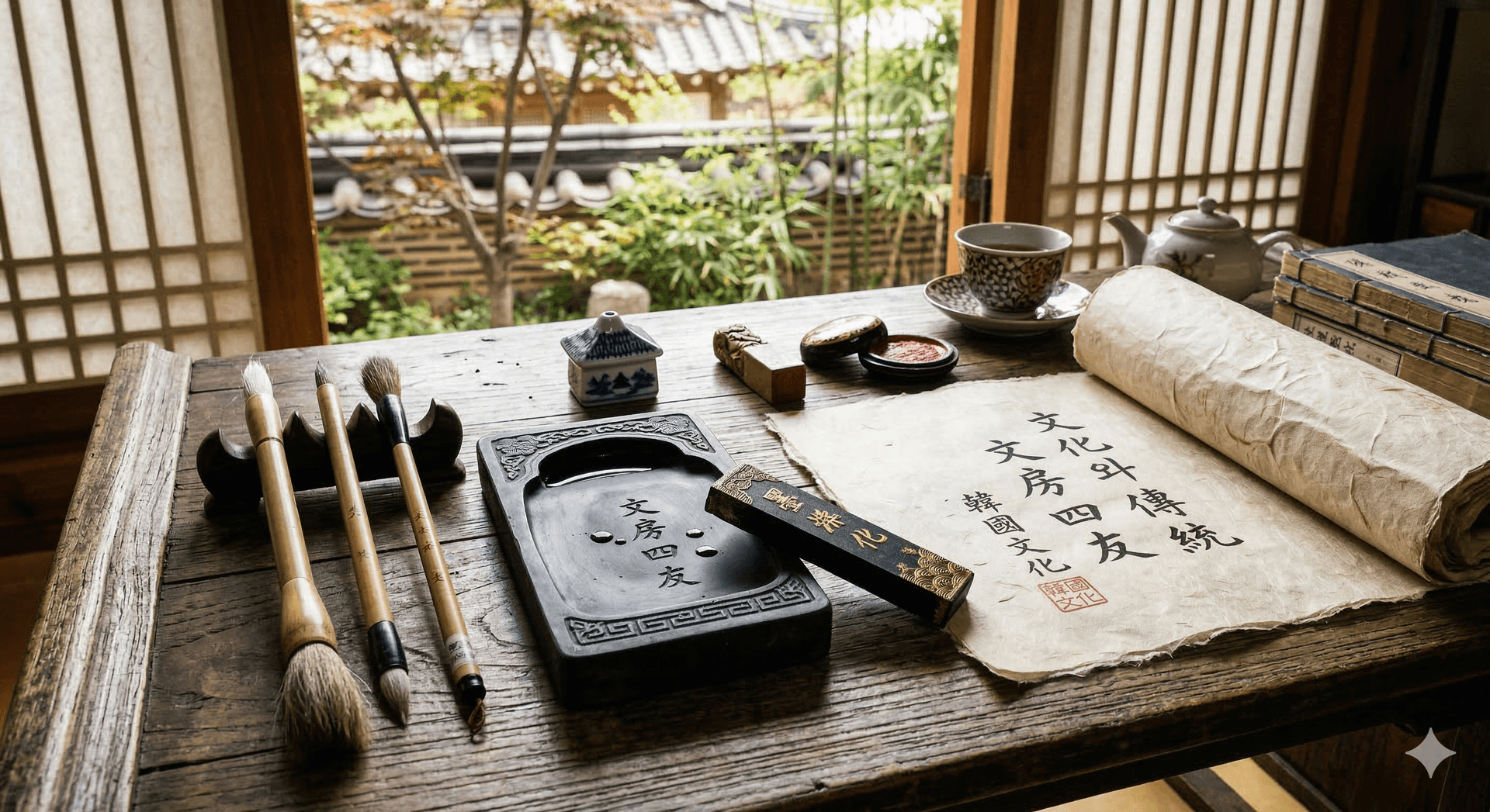 Korean Traditional Stationery Set