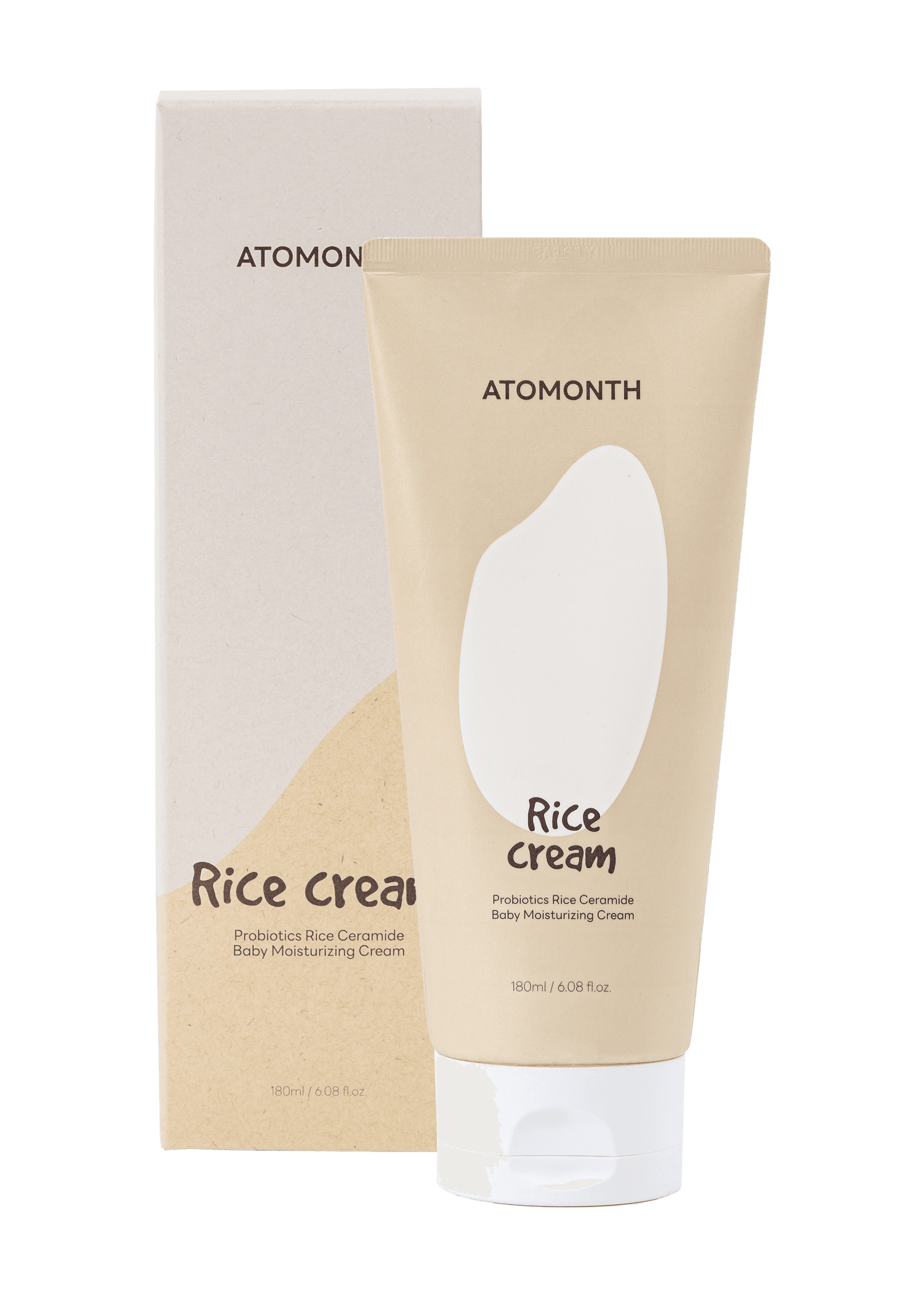Atomonth probiotics rice ceramide baby moisturizing cream 180ml 2