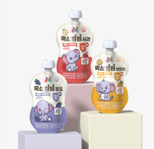 BlackGinseng Grape/Apple/Orange 100ml