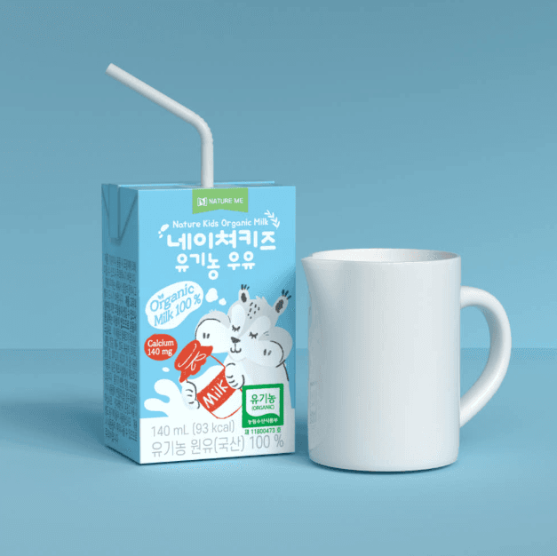 NatureKids Organic milk 140ml