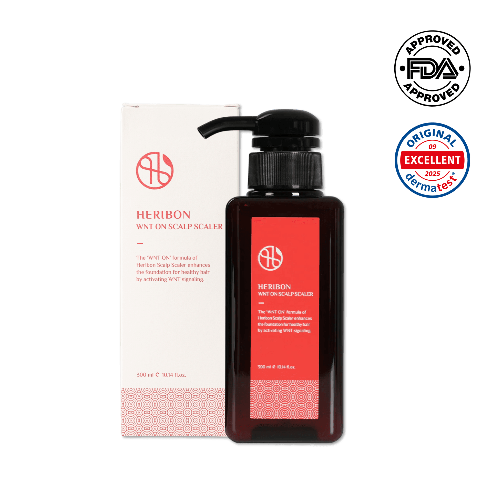 HERIBON “WNT ON” SCALP SCALER 300ml