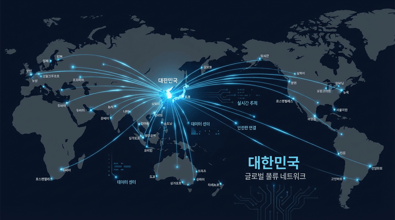 TY Logistics Global Network Map