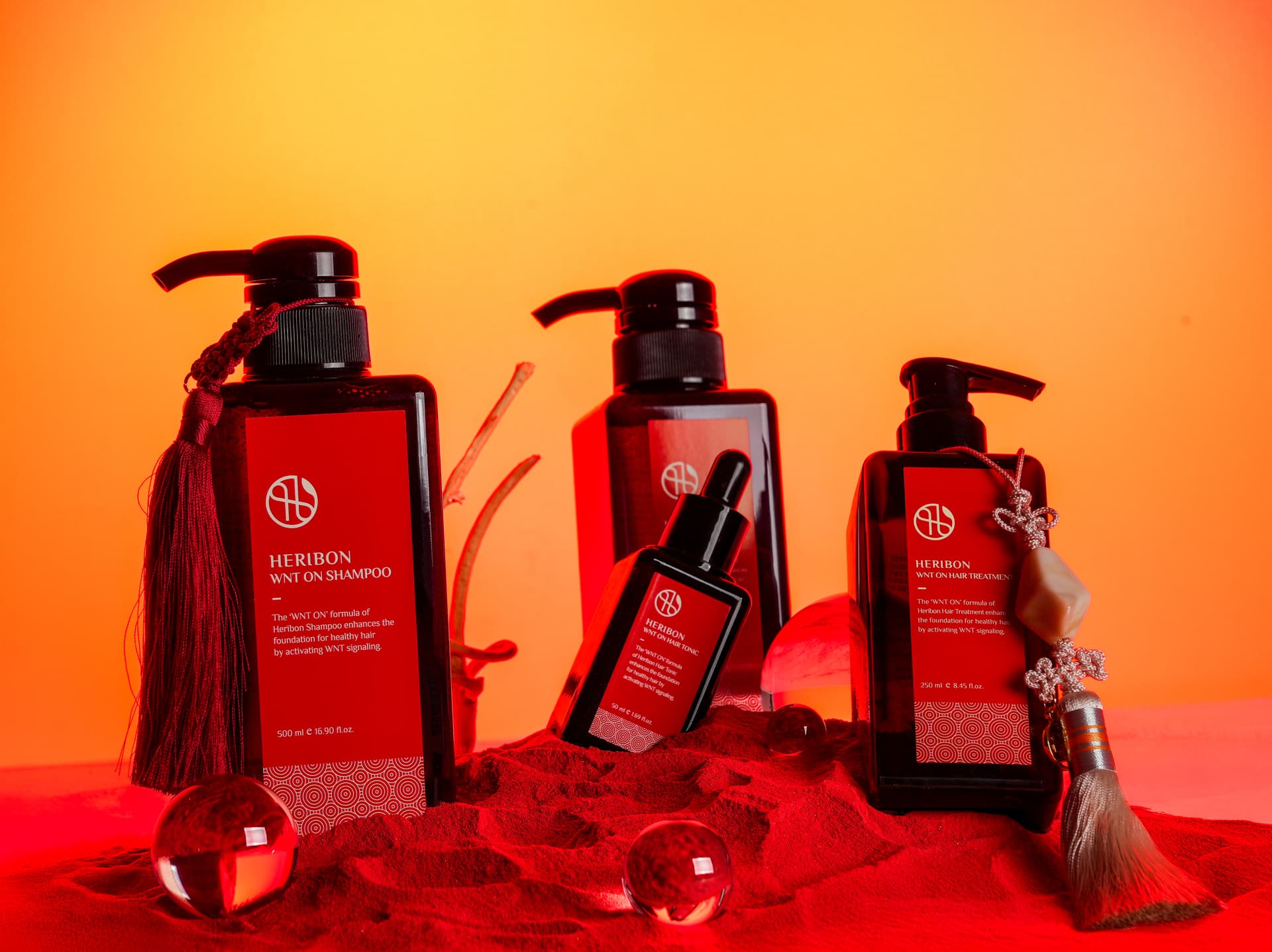 HERIBON "WNT ON" HAIR TREATMENT 250ml 3