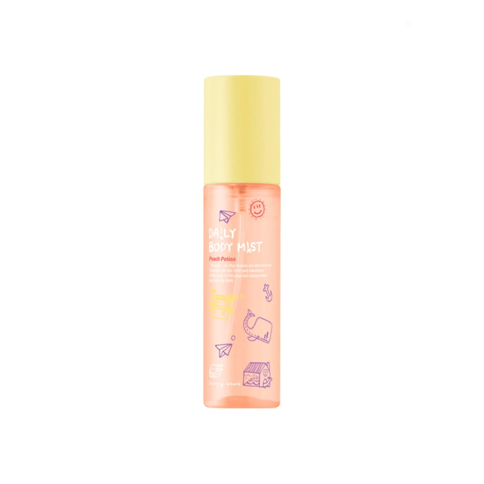 Dancing Whale Daily Body Mist Peach Potion