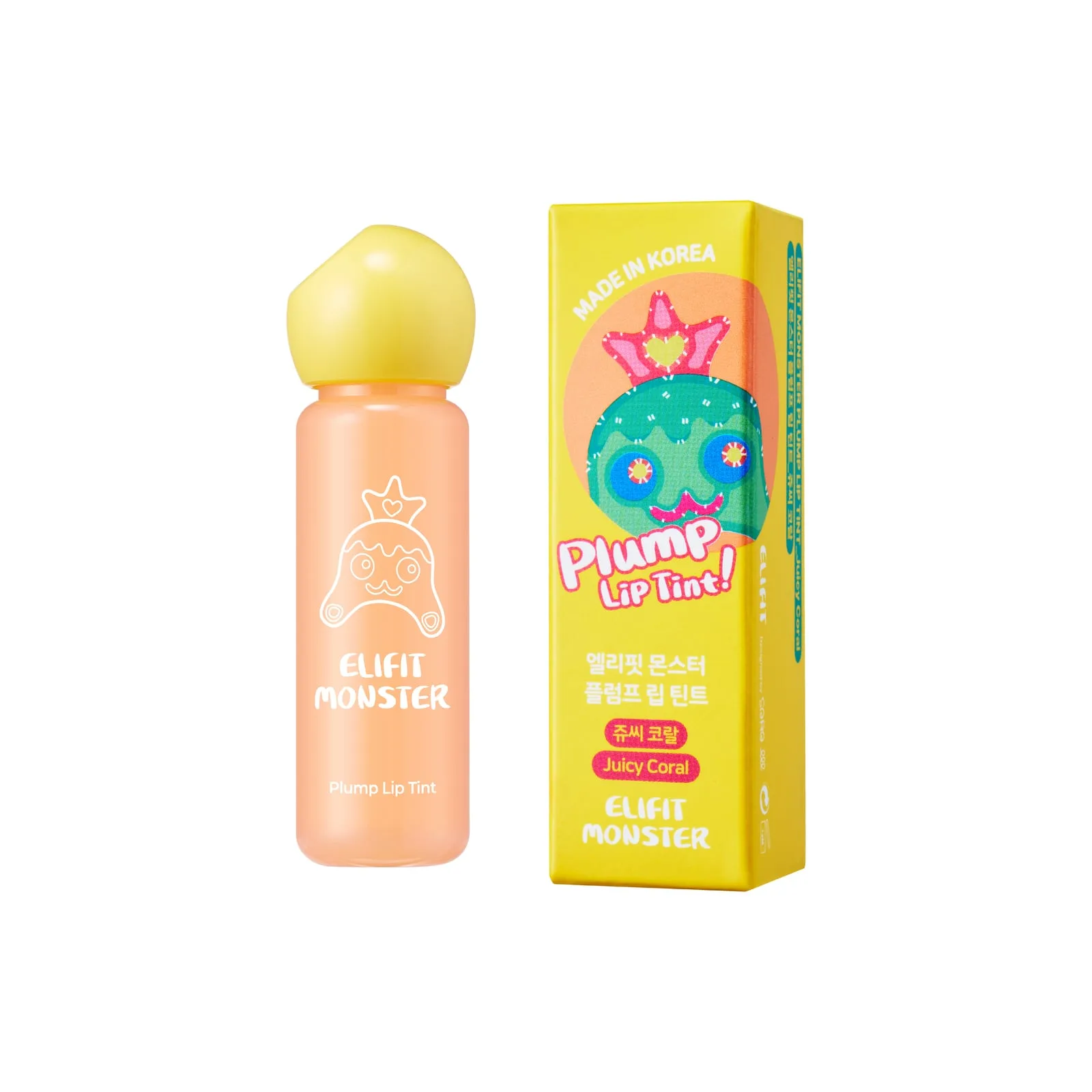 Ellifit Monster Plump Lip Tint Juicy Coral