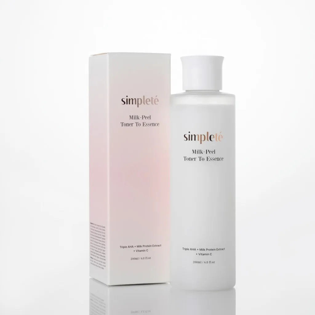 Simple Milk Peel Toner to Essence 200ml
