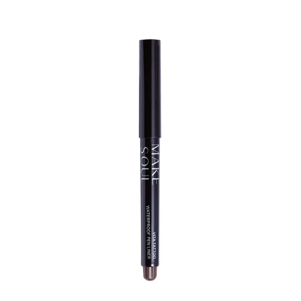 Mecsool Vita Tattoo Waterproof Pen Liner 03 Milk Brown