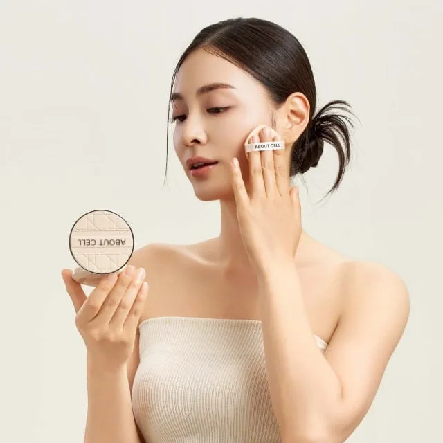 About Cell Silky Matte Cover Cell Cushion No. 23 Beige SPF50+ PA+++