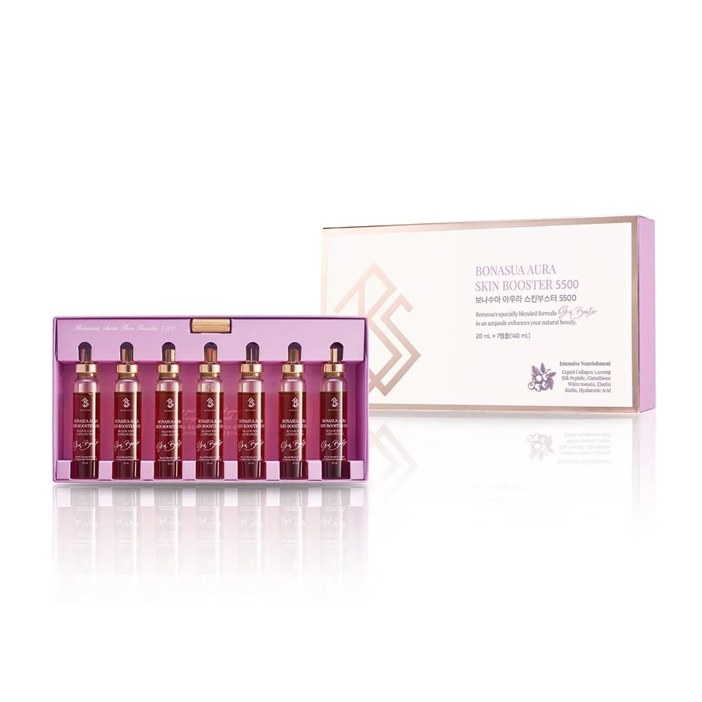 Bona Sua Aura Skin Booster 1Box (20ml × 7 bottles)