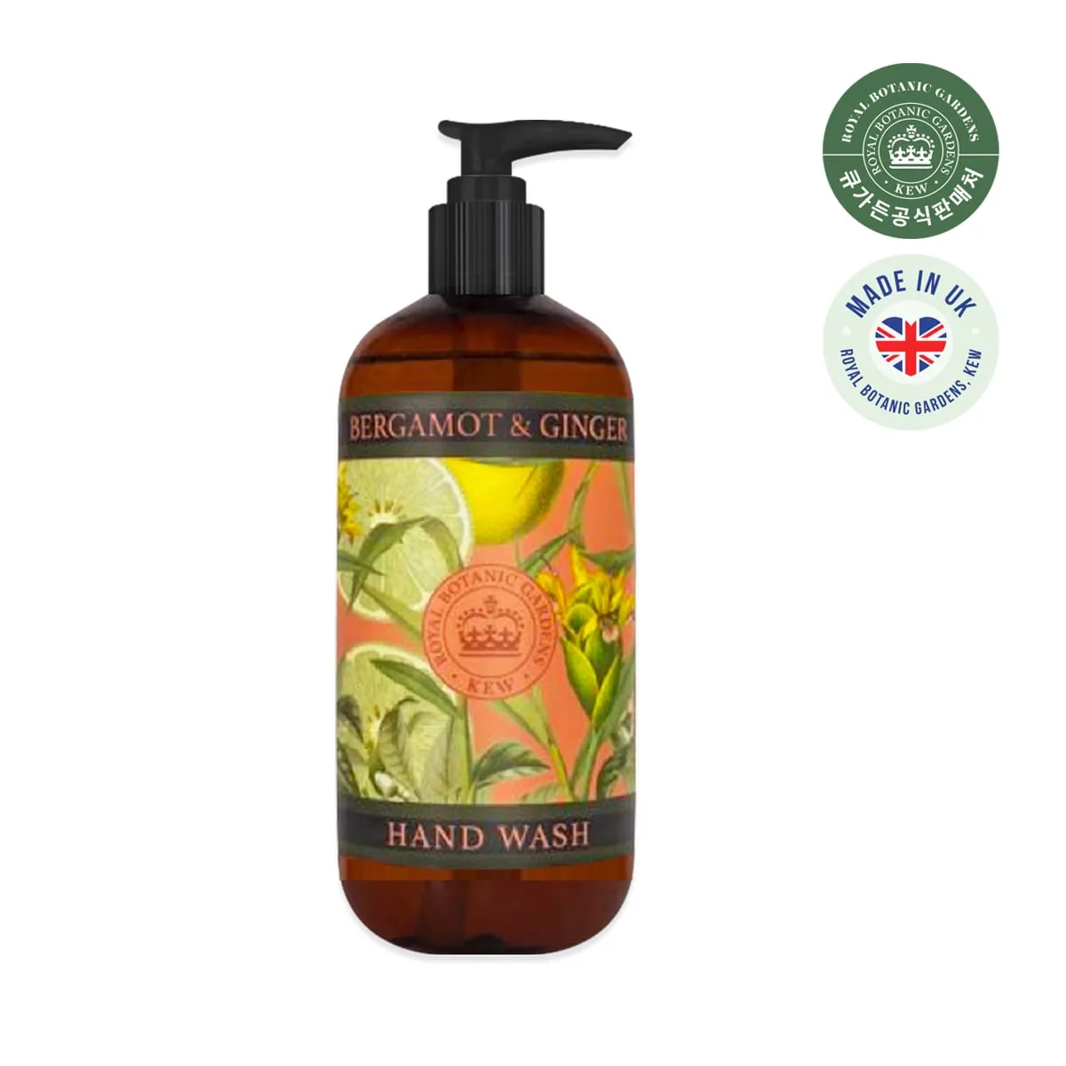 Q Garden Bergamot & Ginger Hand Wash 500ml