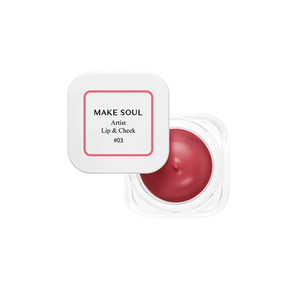 Mek Soul Artist Lip & Cheek 03 Memory Coral Rose