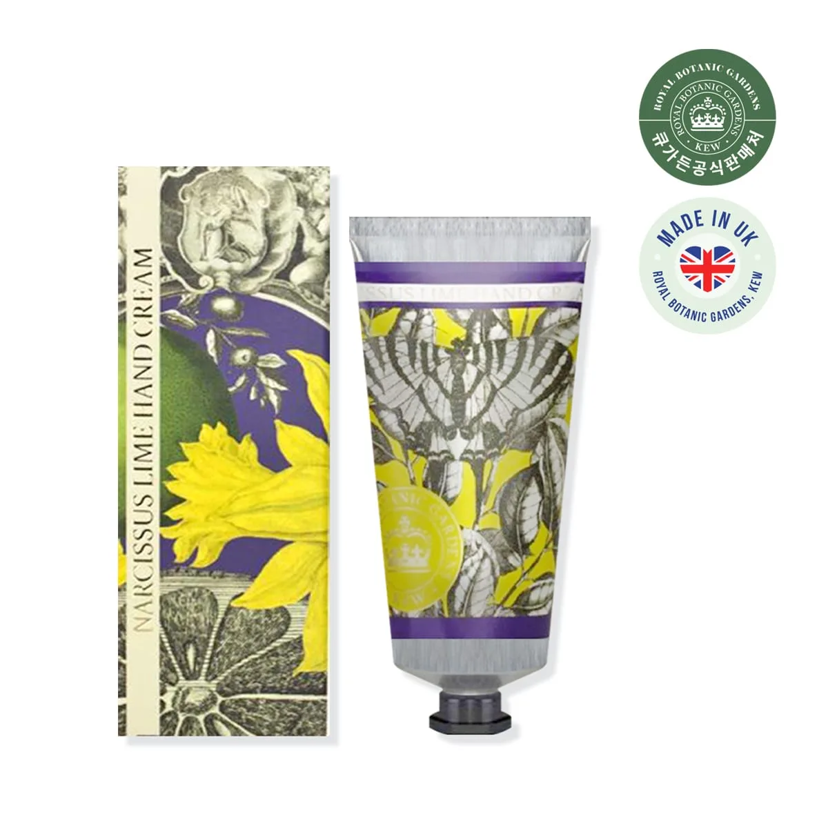 Q Garden Narcissus & Lime Hand Cream 75ml